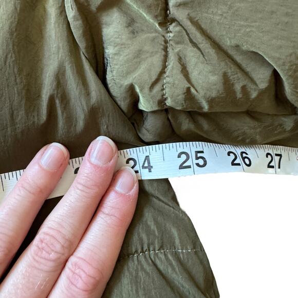 NEW Oof Wear Oversize Hooded Jacket 9063 Verde Oliva Olive Green - Picture 11 of 14